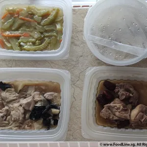 Lunch Tingkat (20 Day, 3 Dishes + Soup OR 4 Dishes)