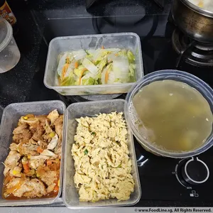 Jessie Catering Tingkat Meal - 3 dishes + 1 soup/ 4 dishes (20 days)