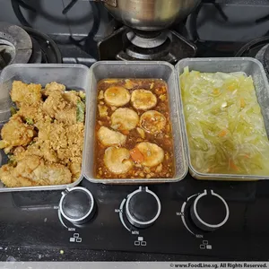 Jessie Catering Tingkat Meal - 3 dishes + 1 soup/ 4 dishes (20 days)
