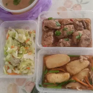 Traditional Tingkat Series - 8 Days TRIAL promo (3 Dishes 1 Soup / 4 Dishes ) *FIRST TIME* only