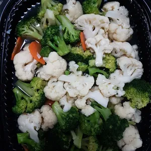 Stir Fry Cauliflower and Broccoli (Veg)