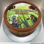 Ninjago Celebrates (Size: 7 inch) (Flavours: Vanilla) (Big candles: 1) (Small candles: 6) (Message on Complimentary Gift Card: No) (Message on Cake (Short & Sweet): Yes (do write the message in the ordering form, under comments box))