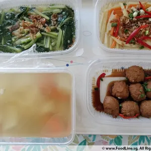 Lunch Tingkat Package (5 Days, 3 Dishes + Soup OR 4 Dishes)