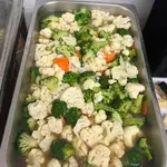 Stir Fry Cauliflower and Broccoli (Veg)