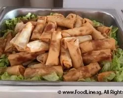 Vegetarian Spring Roll | Customer Photo | Fusion Spoon Catering Services