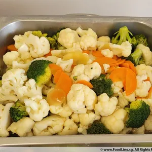 Stir Fry Cauliflower and Broccoli (Veg)
