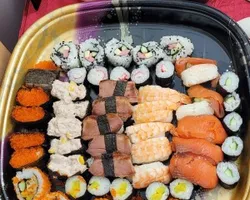 Japanese Classic Sushi and Maki Platter (55pcs) | Customer Photo | Stamford Catering