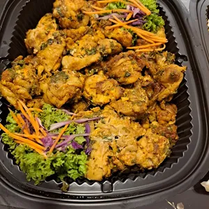 Baked Chicken Pesto Crusted