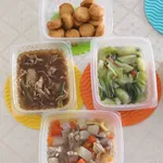 Lunch Tingkat (20 Day, 3 Dishes + Soup OR 4 Dishes)