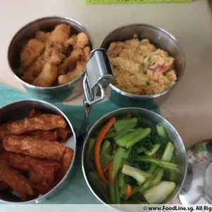 Dinner Tingkat (20 Days, 3 Dishes + Soup OR 4 Dishes)