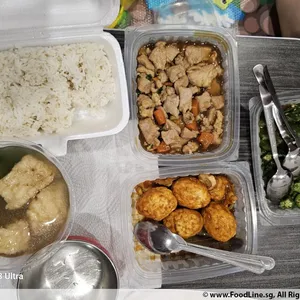 Dinner Tingkat (20 Days, 3 Dishes + Soup OR 4 Dishes)