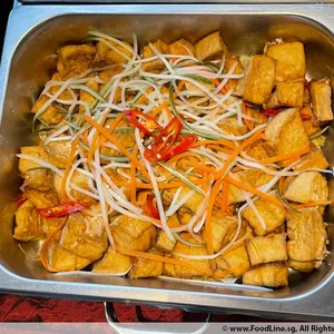 Thai Style Tofu w Onions