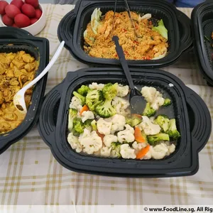 Stir Fry Cauliflower and Broccoli (Veg)