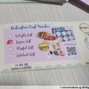 Joyous Gift (Voucher Colours: Pink) (Voucher Type: Physical Voucher)
