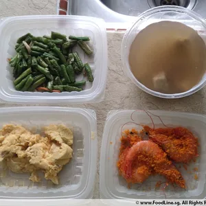 Lunch Tingkat (20 Day, 3 Dishes + Soup OR 4 Dishes)