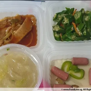 Lunch Tingkat (20 Day, 3 Dishes + Soup OR 4 Dishes)
