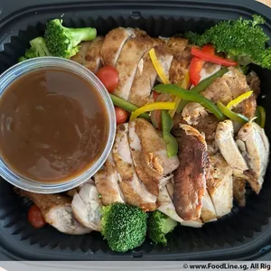 Roasted Farm Chicken with Natural Chicken Jus