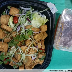Thai Style Tofu w Onions