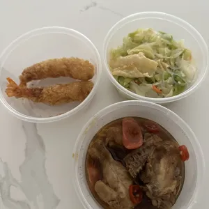 Trial Tingkat - 3 Dishes + 1 soup/ 4 Dishes (5 days)(Lunch)