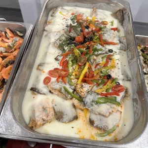 Baked Spiced Fish Fillet with Lemon Beurre Blanc