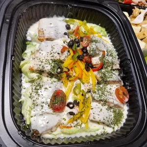 Baked Spiced Fish Fillet with Lemon Beurre Blanc