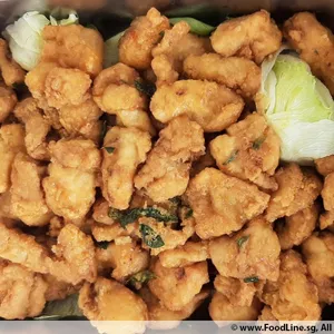 Golden Salted Egg Fish w Crispy Fish Skin
