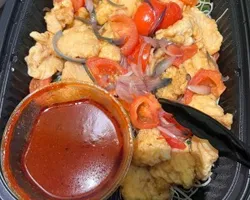 Sambal Sliced Fish		参巴鱼片 | Customer Photo | +ROBERT CATERING SERVICES PTE LTD