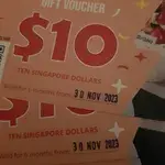 $10 Gift Voucher (Voucher Colours: Orange) (Voucher Type: Physical Voucher)