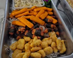 Appetiser Sharing Platter<br>(Potato Salad, Fish Finger, Chicken Nuggets, Seaweed Chicken) | Customer Photo | Xiang's Catering