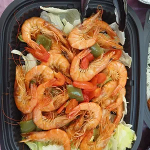 Lychee Sweet & Sour Prawn