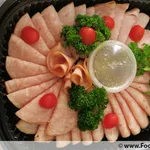 Turkey Christmas Ham with Pineapple Glaze Sauce