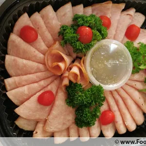 Turkey Christmas Ham with Pineapple Glaze Sauce