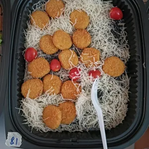 Golden Breaded Scallop with Tatar Sauce