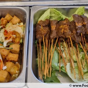 Mutton Satay w Peanut Sauce