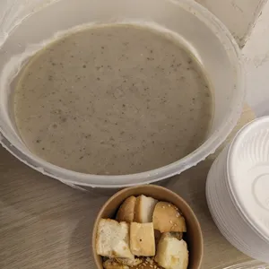 Cream of Mushroom with Croutons