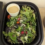 Mixed Green Salads<br>with Assortment of Berries and Trio Dressings