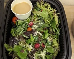 Mixed Green Salads<br>with Assortment of Berries and Trio Dressings | Customer Photo | Friends Thai Table by Delizio Catering