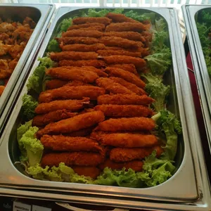 Ebi Prawn Fritters with Wasabi Aioli