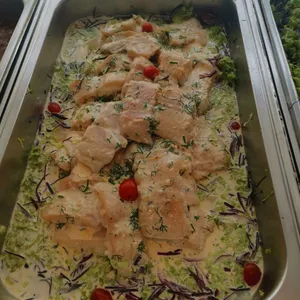 Oven Baked Dory in Lemon Dill Sauce