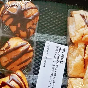 Mini Choco E’clair & Apple Strudel