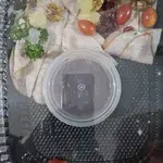 Maple Glazed Turkey Ham Platter with Orange Cranberry Compote