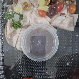 Maple Glazed Turkey Ham Platter with Orange Cranberry Compote