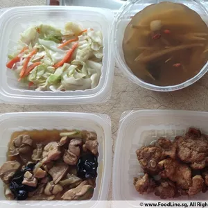 Lunch Tingkat (20 Day, 3 Dishes + Soup OR 4 Dishes)