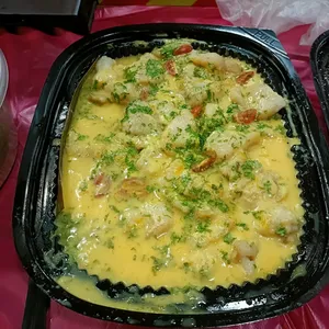 Grilled Fish with Pumpkin Cream Sauce