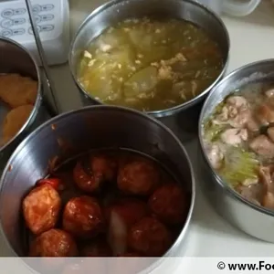 Dinner Tingkat (20 Days, 3 Dishes + Soup OR 4 Dishes)