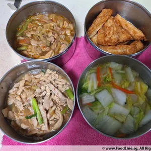 Dinner Tingkat (20 Days, 3 Dishes + Soup OR 4 Dishes)