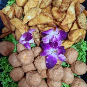 Cheese Bomb Chicken Ball