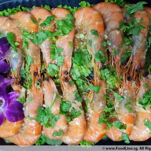 Mad with me Garlic Roasted Prawn with Parsley