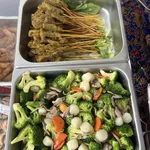 Chicken Satay w Peanut Sauce