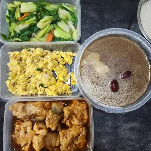 Jessie Catering Tingkat Meal - 3 dishes + 1 soup/ 4 dishes (20 days)